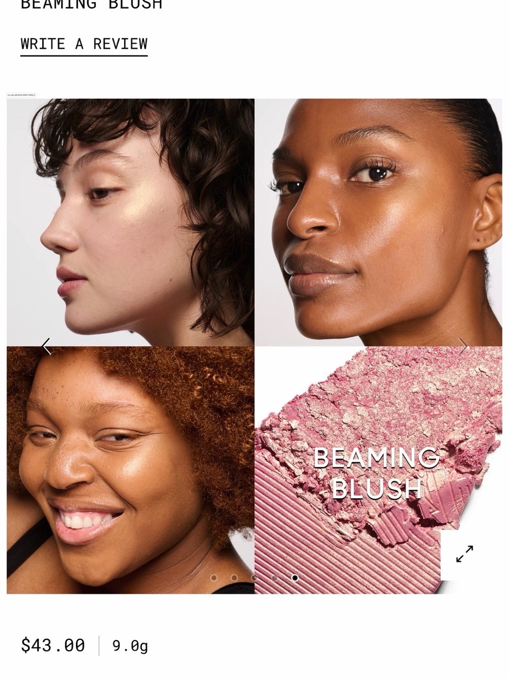 MAC Cosmetics Beaming Blush - Soft Pink Glow